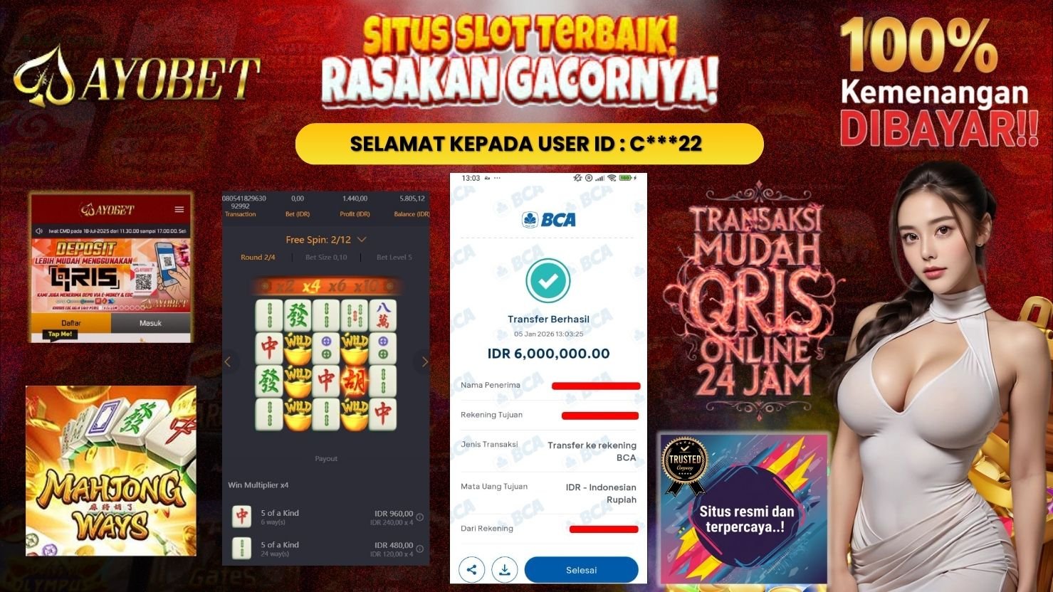 AYOBET JACKPOT SLOT MAHJONG WAYS